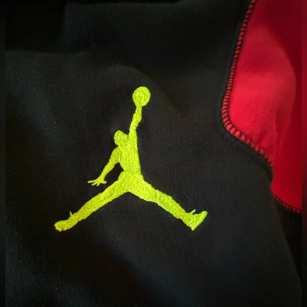 Jordan- Vintage Button‎ up Sweat jacket- Medium- Excellent Condition!!!